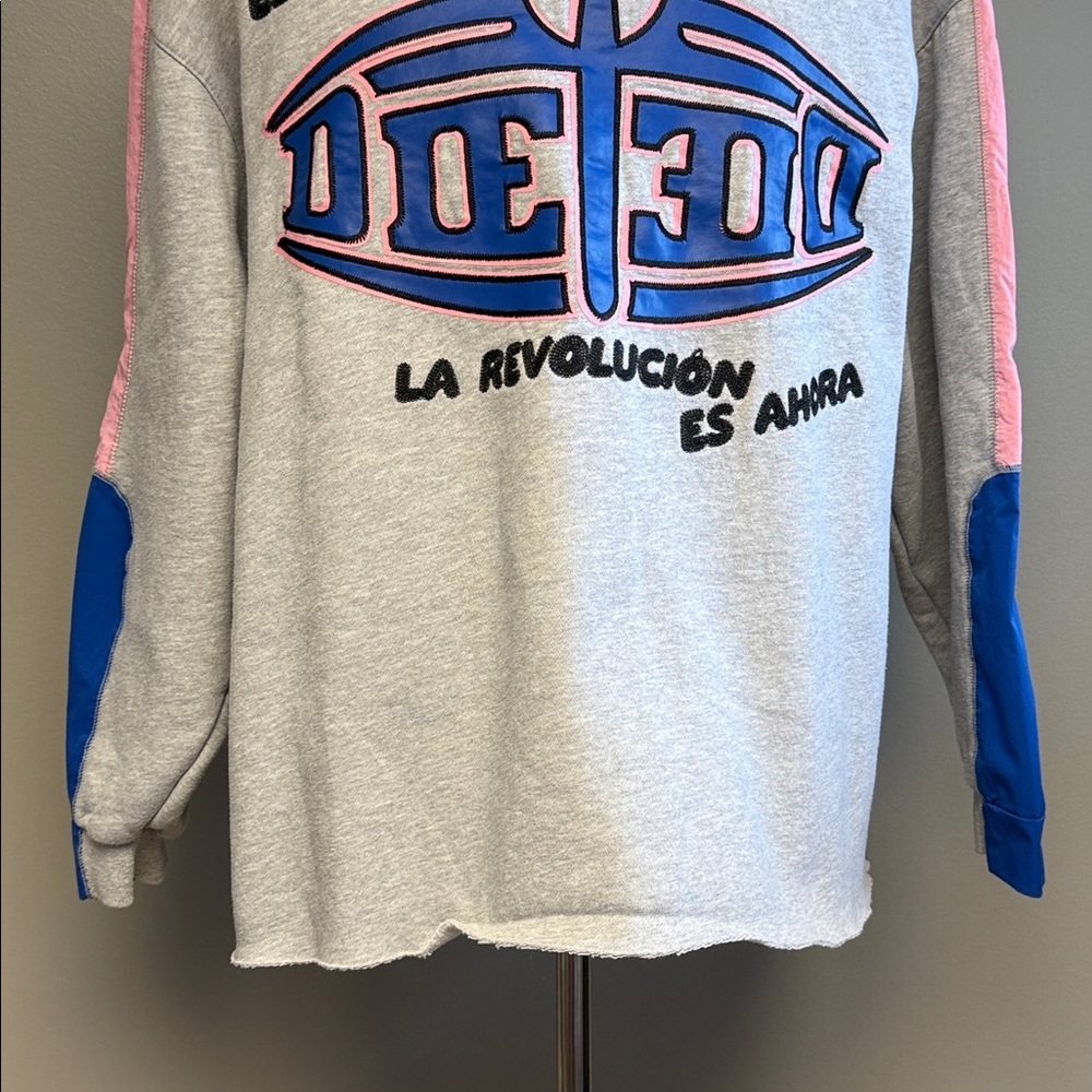 Diet Starts Monday “El Espectacular” Graphic Crewneck Sweatshirt XL - Picture 3 of 6